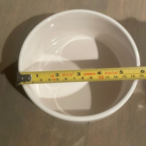 Lovely Rae Dunn Artisan Collection 6” Dog Bowl/Dish “DRINK UP”🐾 - Picture 4 of 4